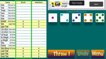 Emulate iPhone app Original Yatzy using MyAndroid Emulate iPhone app Original Yatzy using MyAndroid