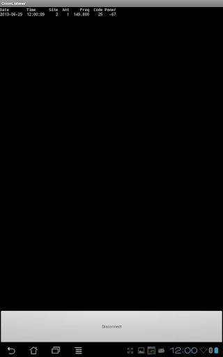 Emulate Android APK Orion Listener