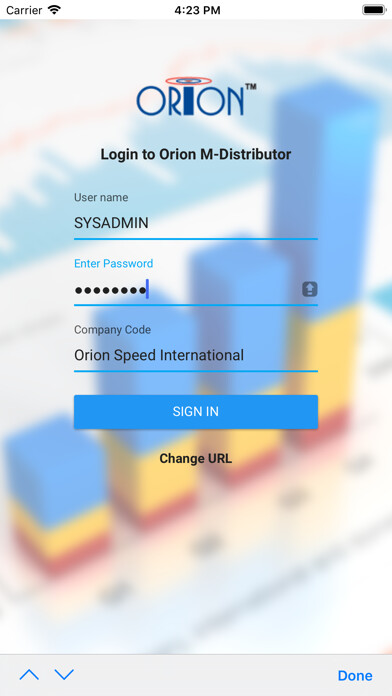 Emulate iPhone app Orion M Distributor using MyAndroid Emulate iPhone app Orion M Distributor using MyAndroid