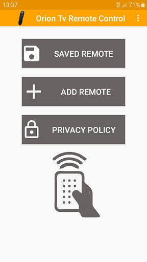 Run android online APK Orion Tv Remote Control from MyAndroid or emulate Orion Tv Remote Control using MyAndroid Run android online APK Orion Tv Remote Control from MyAndroid or emulate Orion Tv Remote Control using MyAndroid
