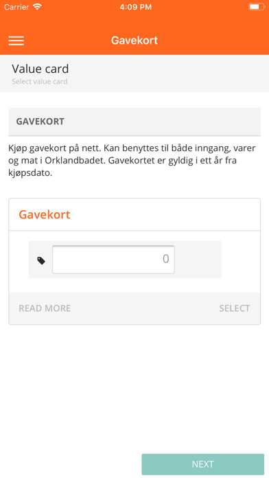 Emulate iPhone app Orklandbadet using MyAndroid Emulate iPhone app Orklandbadet using MyAndroid