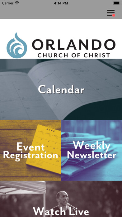 Emulate iPhone app Orlando Church of Christ using MyAndroid Emulate iPhone app Orlando Church of Christ using MyAndroid