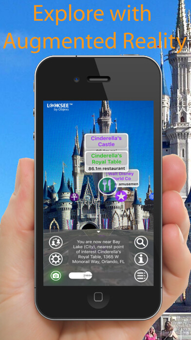 Emulate iPhone app Orlando Looksee AR using MyAndroid