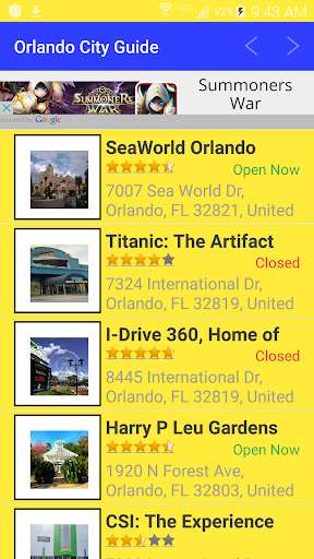 Emulate Android APK Orlando Theme Park City Guide Emulate Android APK Orlando Theme Park City Guide
