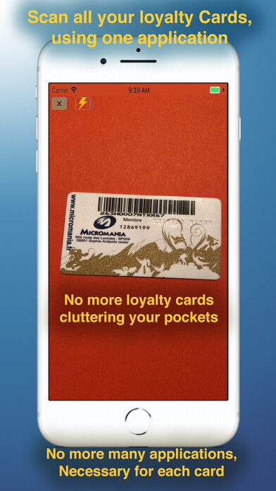 Emulate iPhone app ORMAA Loyalty CARD using MyAndroid