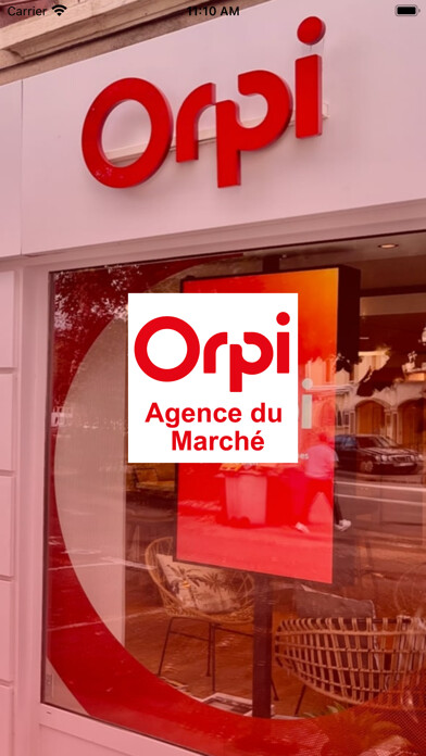 Emulate iPhone app Orpi Agence du Marché using MyAndroid