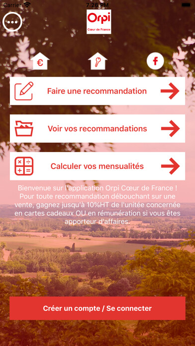Emulate iPhone app ORPI Cœur de France using MyAndroid Emulate iPhone app ORPI Cœur de France using MyAndroid