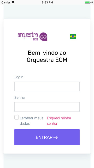 Emulate iPhone app Orquestra ECM using MyAndroid
