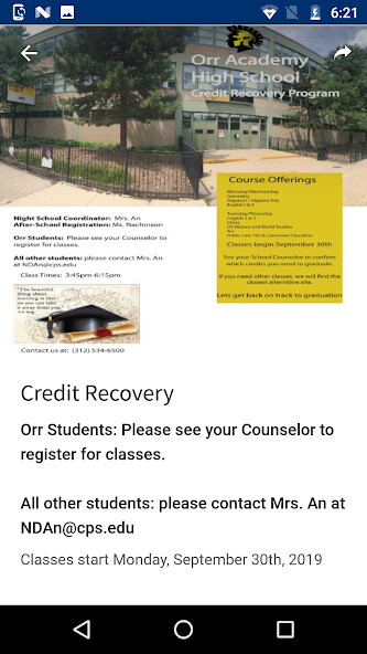 Run android online APK Orr Academy High School from MyAndroid or emulate Orr Academy High School using MyAndroid