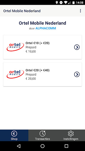 Run android online APK Ortel Mobile Nederland from MyAndroid or emulate Ortel Mobile Nederland using MyAndroid