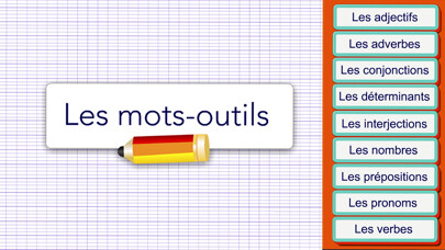Emulate iPhone app Orthographe - Les Mots-Outils using MyAndroid Emulate iPhone app Orthographe - Les Mots-Outils using MyAndroid