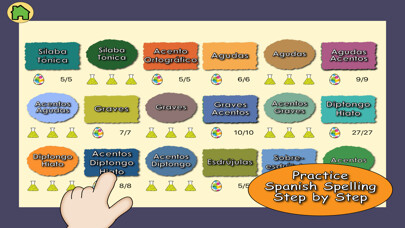 Emulate iPhone app Ortografía Paso a Paso using MyAndroid Emulate iPhone app Ortografía Paso a Paso using MyAndroid