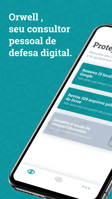 Emulate iPhone app Orwell: Online Privacy using MyAndroid