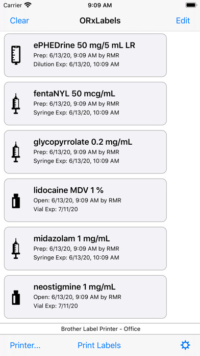 Emulate iPhone app ORxLabels using MyAndroid Emulate iPhone app ORxLabels using MyAndroid