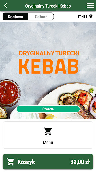 Run android online APK Oryginalny Turecki Kebab from MyAndroid or emulate Oryginalny Turecki Kebab using MyAndroid