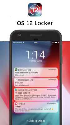 Emulate Android APK OS 12 Locker - Keypad Lock Screen (i.Phone X) Emulate Android APK OS 12 Locker - Keypad Lock Screen (i.Phone X)