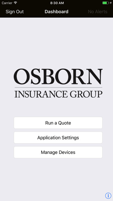 Emulate iPhone app Osborn Quoting Tools using MyAndroid Emulate iPhone app Osborn Quoting Tools using MyAndroid