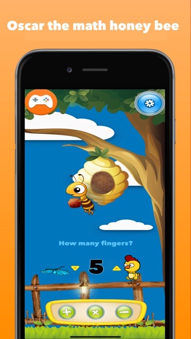 Emulate iPhone app Oscar the math honey bee using MyAndroid Emulate iPhone app Oscar the math honey bee using MyAndroid