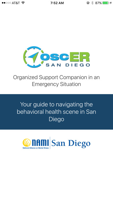 Emulate iPhone app oscER San Diego using MyAndroid Emulate iPhone app oscER San Diego using MyAndroid