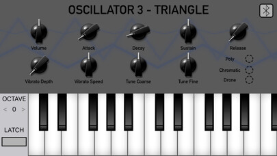 Emulate iPhone app Oscillator 3 - Triangle using MyAndroid Emulate iPhone app Oscillator 3 - Triangle using MyAndroid