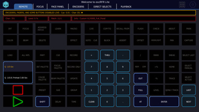 Emulate iPhone app oscRFRLite using MyAndroid