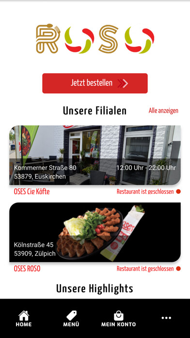 Emulate iPhone app OSES Roso using MyAndroid
