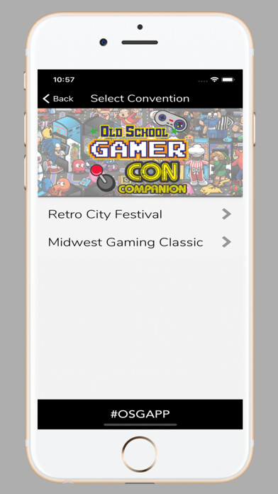 Emulate iPhone app OSG Convention Companion using MyAndroid