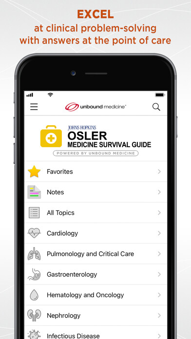 Emulate iPhone app Osler Medicine Survival Guide using MyAndroid Emulate iPhone app Osler Medicine Survival Guide using MyAndroid