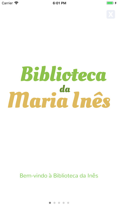 Emulate iPhone app Os Livros da Maria Inês using MyAndroid