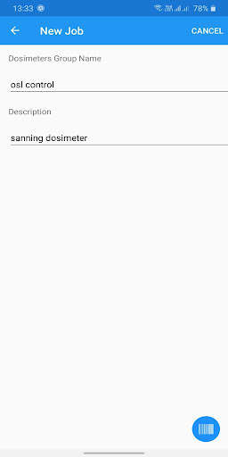 Run android online APK OSL Scan Dosimeter from MyAndroid or emulate OSL Scan Dosimeter using MyAndroid