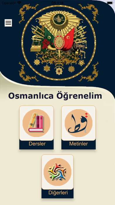 Emulate iPhone app Osmanlıca Öğreniyorum Pro using MyAndroid Emulate iPhone app Osmanlıca Öğreniyorum Pro using MyAndroid