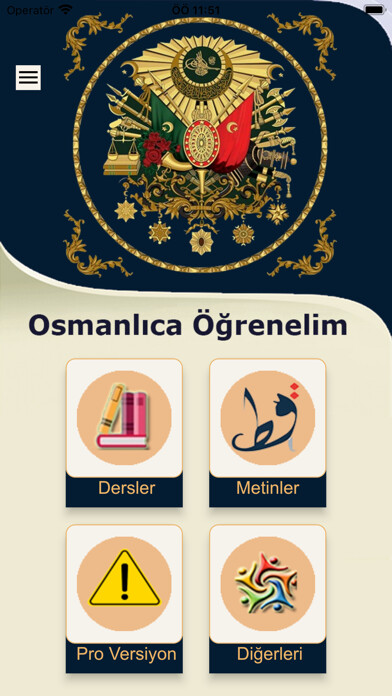 Emulate iPhone app Osmanlıca Öğreniyorum using MyAndroid Emulate iPhone app Osmanlıca Öğreniyorum using MyAndroid