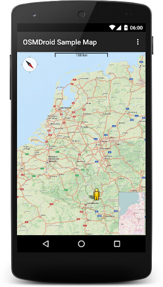 Run android online APK osmdroid from MyAndroid or emulate osmdroid using MyAndroid