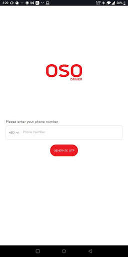 Run android online APK OSO Driver from MyAndroid or emulate OSO Driver using MyAndroid
