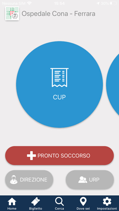 Emulate iPhone app Ospedale Cona - Ferrara using MyAndroid Emulate iPhone app Ospedale Cona - Ferrara using MyAndroid