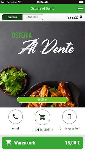 Run android online APK Osteria Al Dente from MyAndroid or emulate Osteria Al Dente using MyAndroid