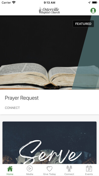 Emulate iPhone app Osterville Baptist Church using MyAndroid Emulate iPhone app Osterville Baptist Church using MyAndroid
