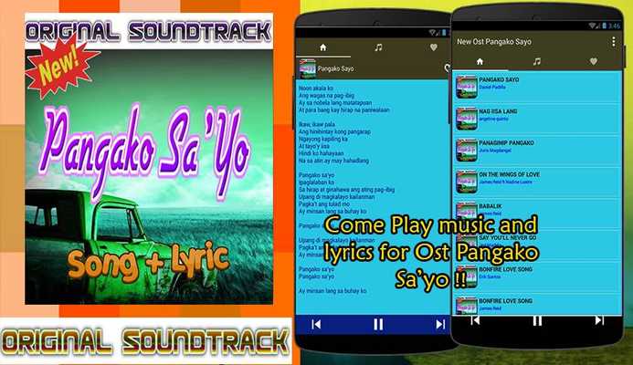 Emulate Android APK Ost  Lirik Pangako Sayo