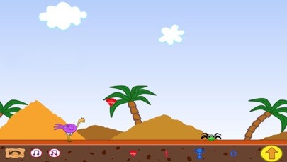 Emulate iPhone app Ostrich game runner using MyAndroid