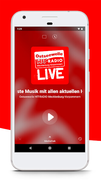 Run android online APK Ostseewelle HIT-RADIO M-V from MyAndroid or emulate Ostseewelle HIT-RADIO M-V using MyAndroid