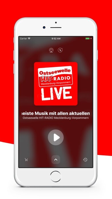 Emulate iPhone app Ostseewelle HIT-RADIO using MyAndroid Emulate iPhone app Ostseewelle HIT-RADIO using MyAndroid