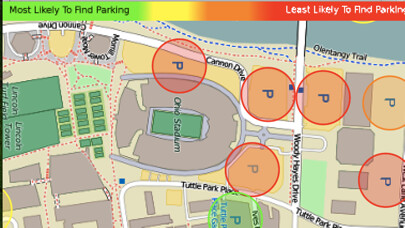Emulate iPhone app OSU Parking Finder using MyAndroid