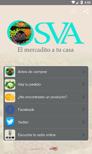Run android online APK OSVA from MyAndroid or emulate OSVA using MyAndroid