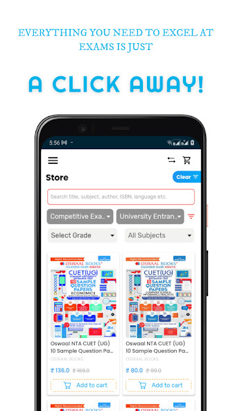 Run android online APK Oswaal Books from MyAndroid or emulate Oswaal Books using MyAndroid
