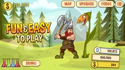 Emulate iPhone app Oswald The Dwarf - Axe Clicker using MyAndroid Emulate iPhone app Oswald The Dwarf - Axe Clicker using MyAndroid