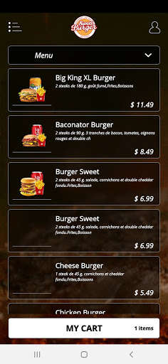 Run android online APK OSweet Burger from MyAndroid or emulate OSweet Burger using MyAndroid