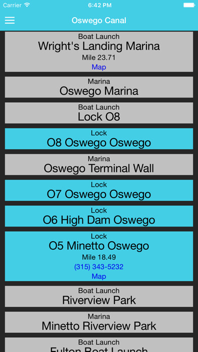Emulate iPhone app Oswego Canal using MyAndroid Emulate iPhone app Oswego Canal using MyAndroid