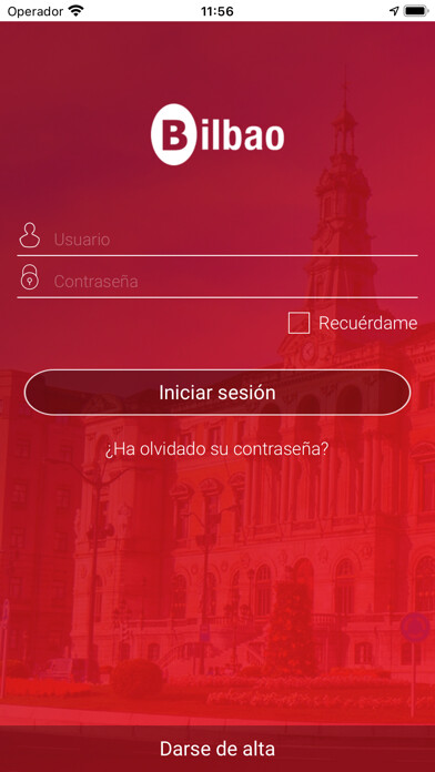 Emulate iPhone app OTA Bilbao official app using MyAndroid