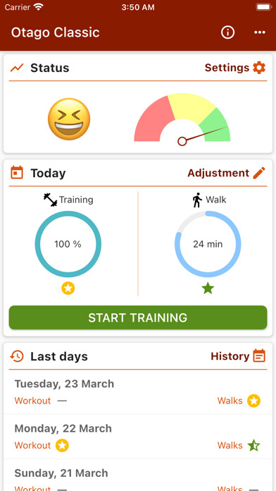 Run android online APK Otago Exercise Programme from MyAndroid or emulate Otago Exercise Programme using MyAndroid
