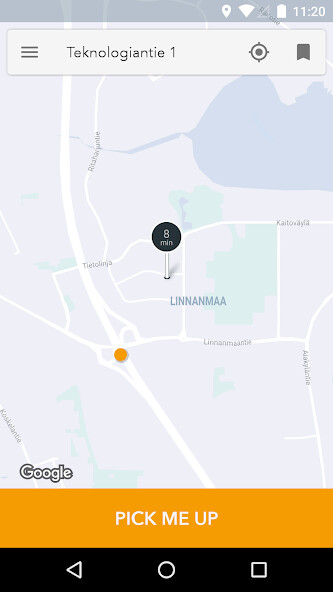 Emulate iPhone app OTAXI Oulu using MyAndroid Emulate iPhone app OTAXI Oulu using MyAndroid